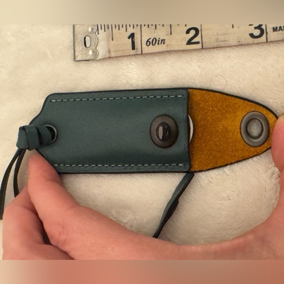 Coach Rogue25 set of 2 shoulder straps, clotchette‘n 1941 leather tag-turquoise - Picture 5 of 13